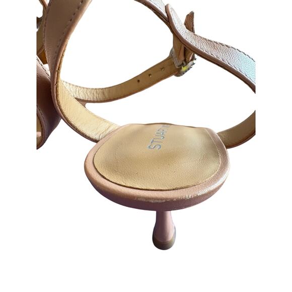 Stuart Weitzman blushing bow 75 cm ginger 37/6.5 pink blush - Picture 9 of 16